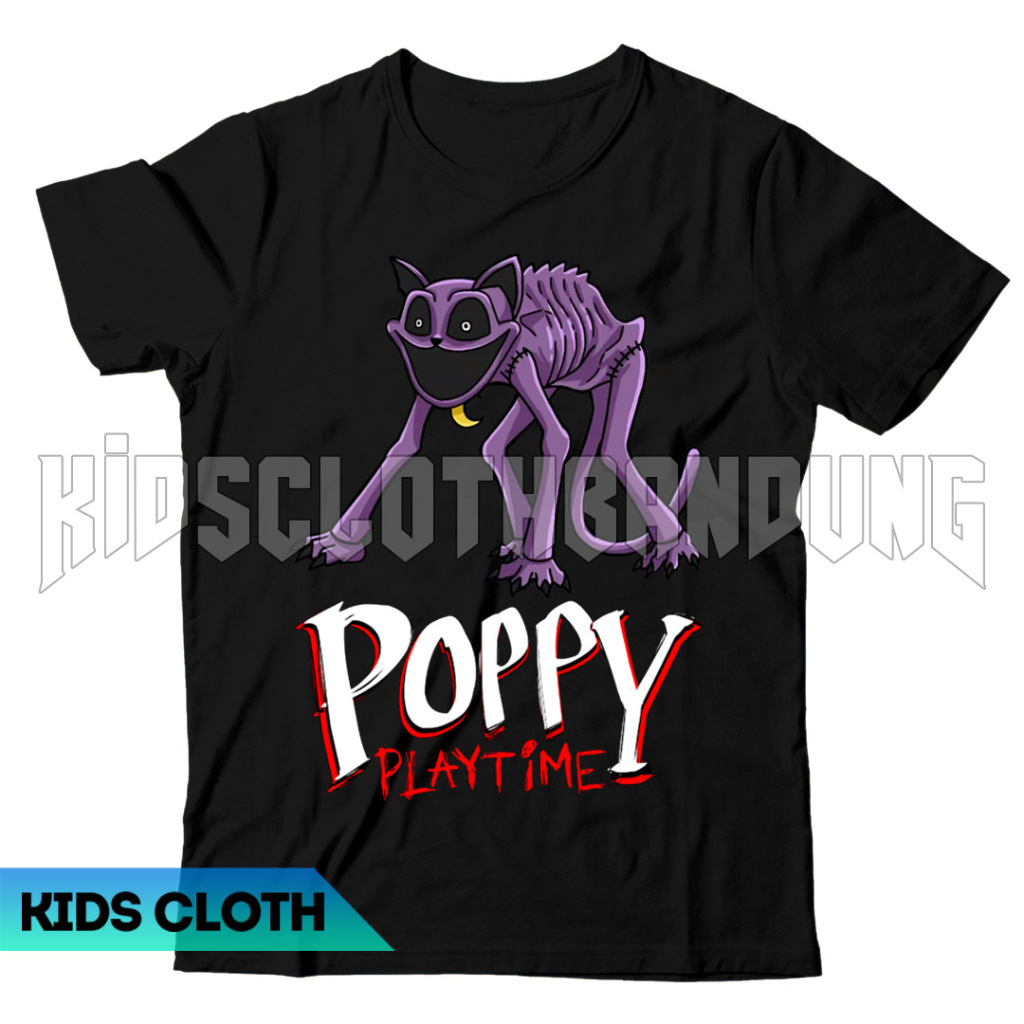 Free Name TShirts For Children POPPY PLAYTIME SMILING CRITTERS CATNAP