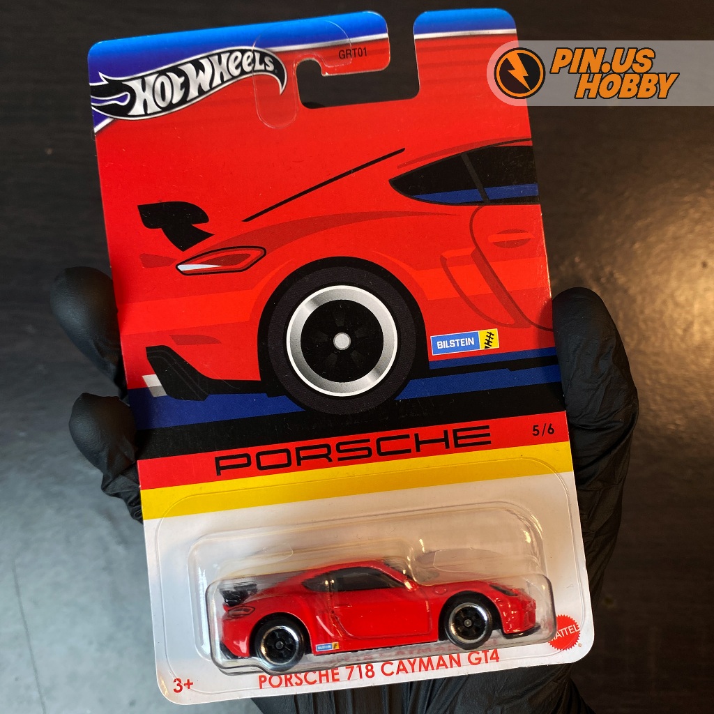 MERAH HOT WHEELS PORSCHE 718 CAYMAN GT4 PORSCHE SERIES 2024 ORIGINAL ...