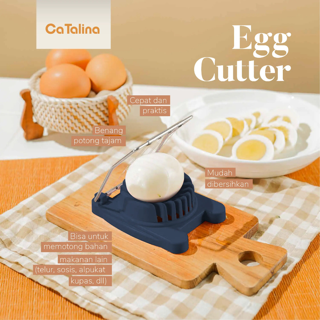 Alat Pemotong Telur Egg Slicer - Gambar 3