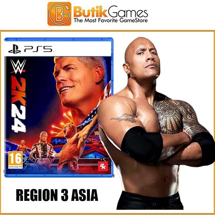 Wwe 2K24 WWE 24 WWE 2024 PS5 Standard Edition Shopee Singapore