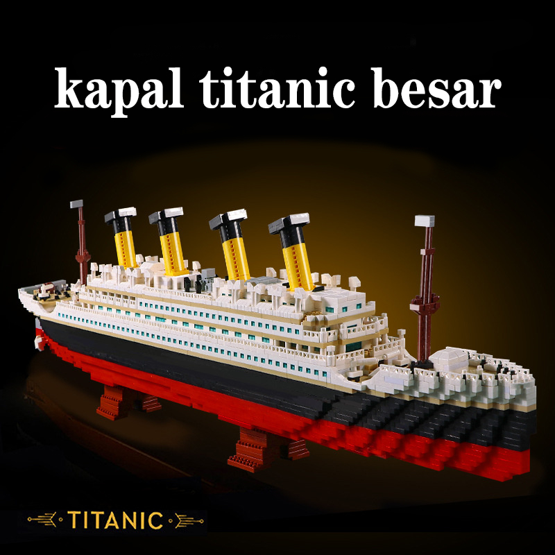 Upgrade titanic Ship Block Toys/lego Large titanic/lego Ship/lego Big ...