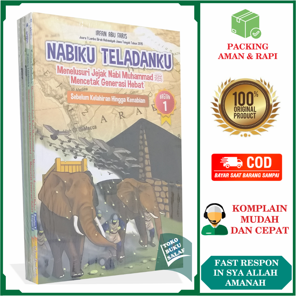 NABI PACKAGE 4 BOOKS My Prophets My Examples COMPLETE 1 SET CONTAINS 4 ...