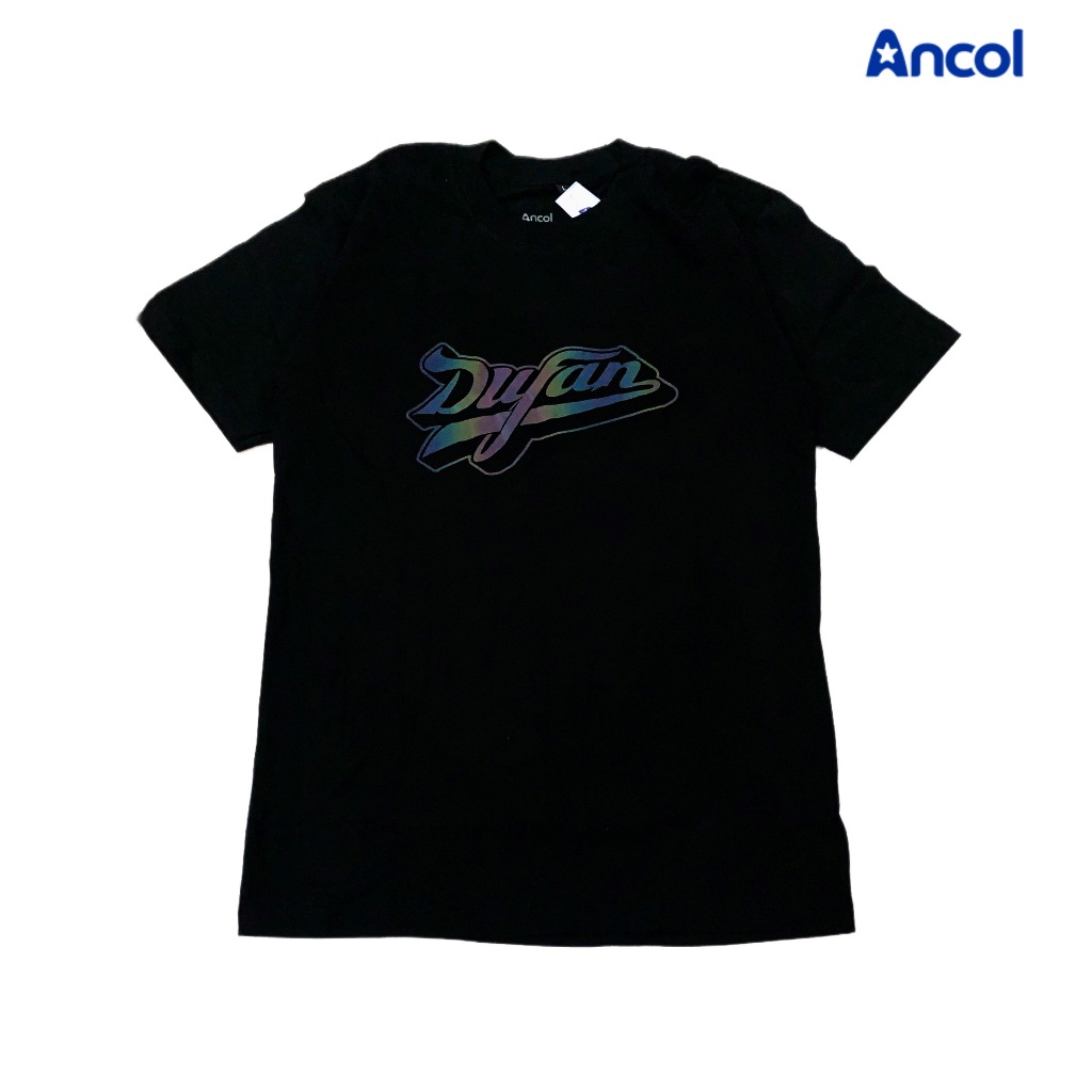 Dufan Typo Reflective Color Adult T-Shirt | Official Merchandise ...