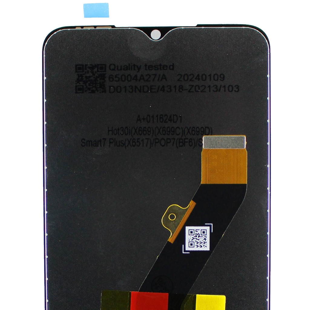 ROKER LCD TOUCHSCREEN INFINIX X669C / X669 / x669D HOT 30i / smart 7 plus x6517 LCD TS FULLSET ORIGINAL BY ROKER - Gambar 4