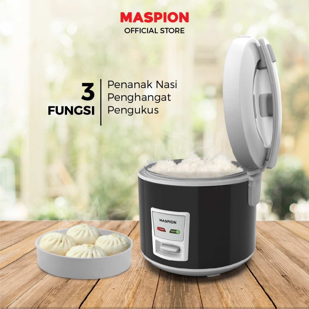 Maspion Rice Cooker Magic Com 1.8 Liter MRJ-1892 BS - Gambar 3