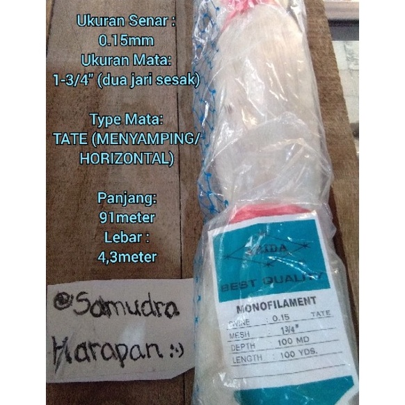 String Net 15ms 134 1x1 TATE ARIDA ART I1A3 | Shopee Singapore