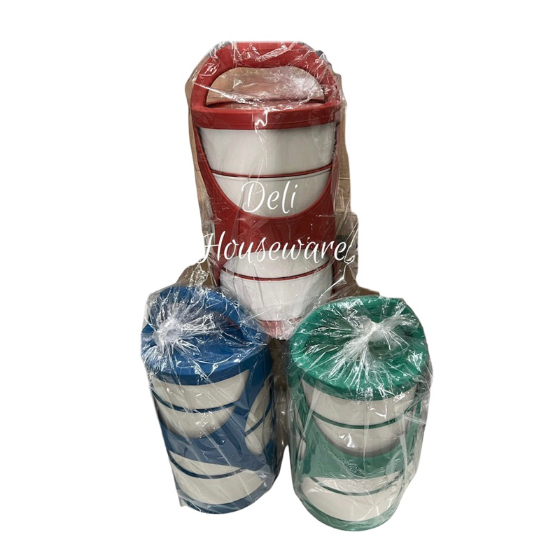 3 Sizes Plastic Baskets/Tier Stacking Catering Dining Baskets | Shopee ...