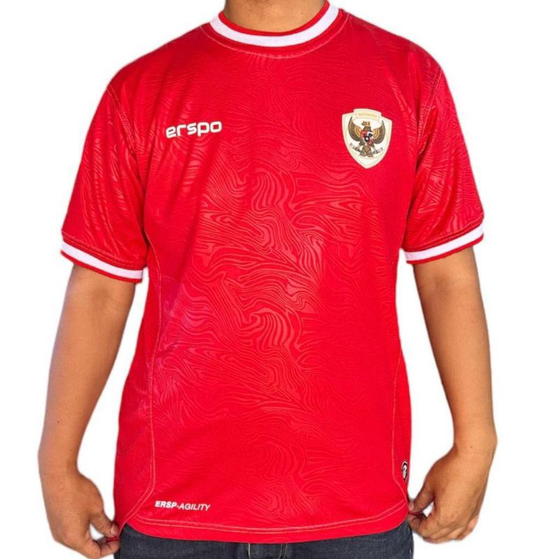 Latest INDONESIAN NATIONAL TEAM JERSEY HOME AWAY 2024 ERSPO