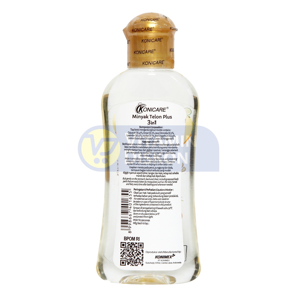 KONICARE MINYAK TELON PLUS 3 IN 1 - Gambar 3