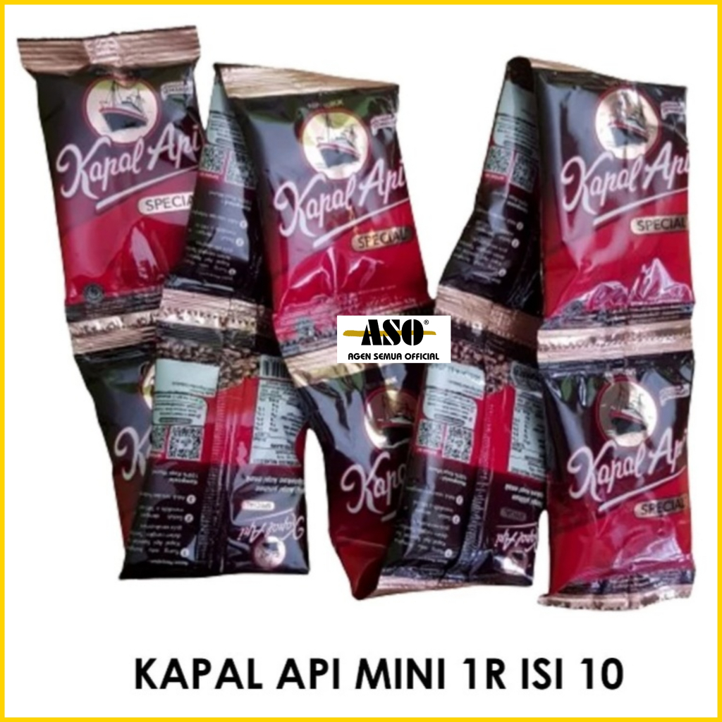 KOPI KAPAL API 6gr MINI SPECIAL RENCENG ISI ( ISI 11 ) PROMO !!! - Gambar 3