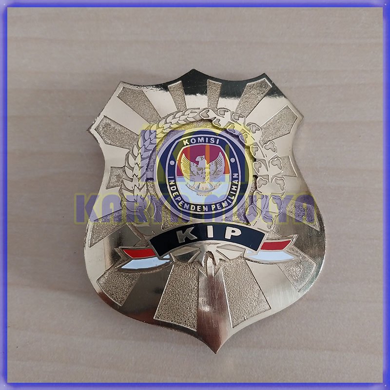 Independent Commission Selection Pin Shield Model KIP Badge Brass Metal ...