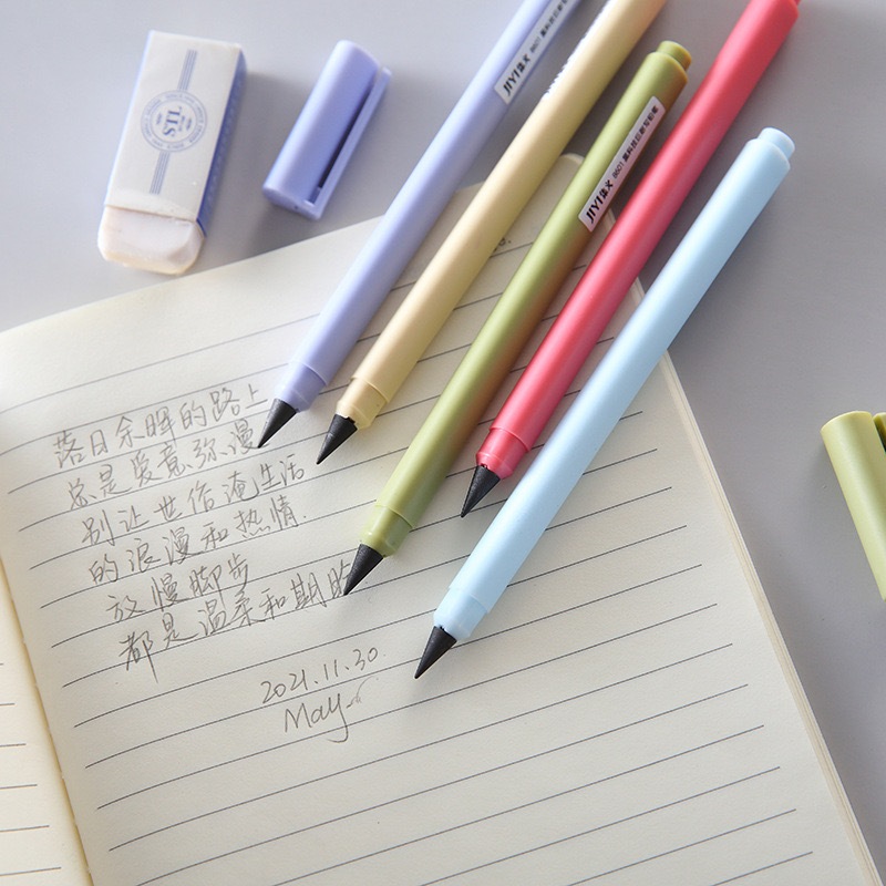 Pensil Eternal Pensil Abadi Pastel Series Infinity Pencil - Gambar 3