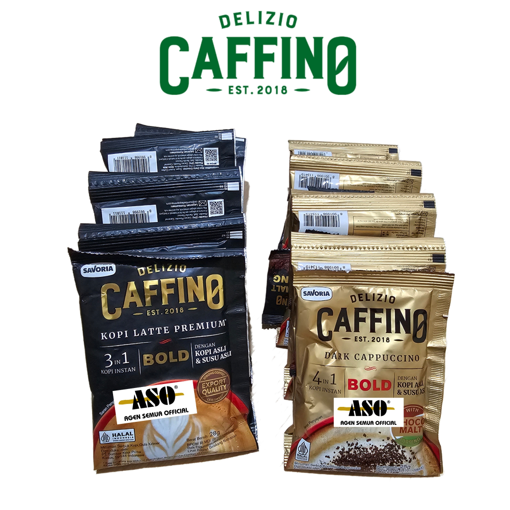 KOPI CAFFINO BOLD DARK CAPPUCINO 25gr RENCENG ( ISI 10 ) PROMO !!! - Gambar 2