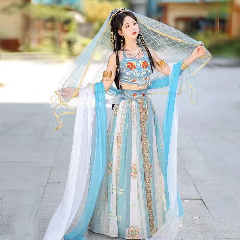 Fu Lishi Original Dunhuang Exotic Style Hanfu Female Western Region ...