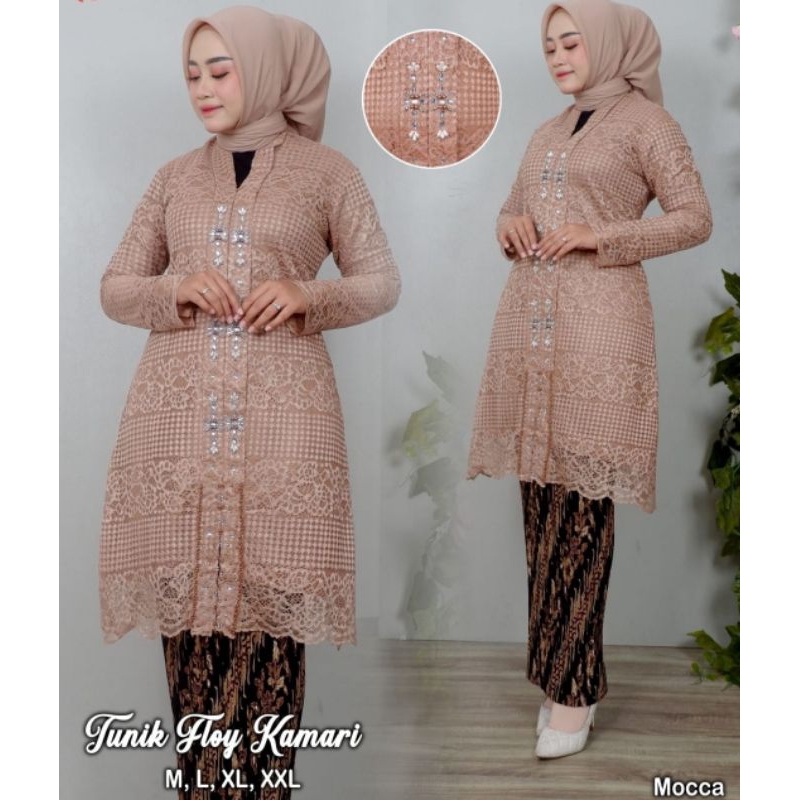 Room TUNIC KEBAYA SET/KONDANGAN KEBAYA/PARTY KEBAYA/MODERN KEBAYA ...