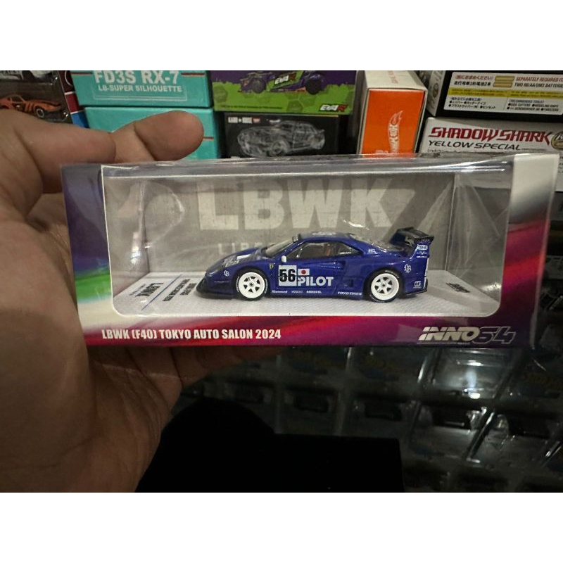 Inno LBWK F40 Tokyo Auto Salon Blue Pilot | Shopee Singapore