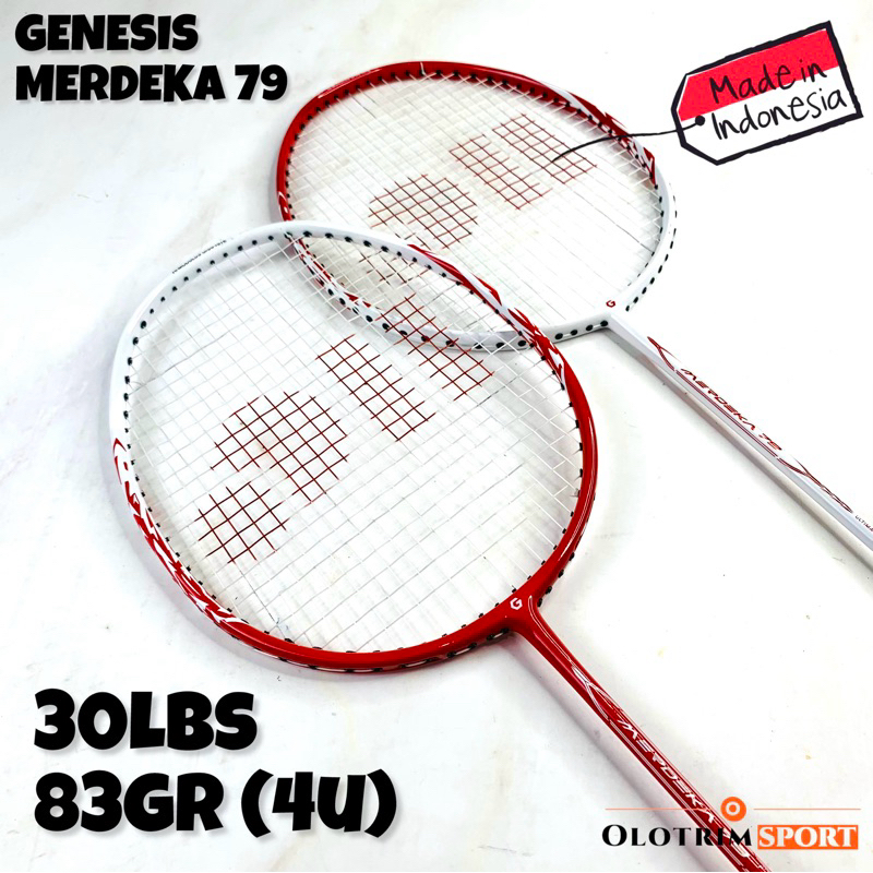GENESIS MERDEKA 79 Limited Edition Original Badminton Racket | Shopee ...
