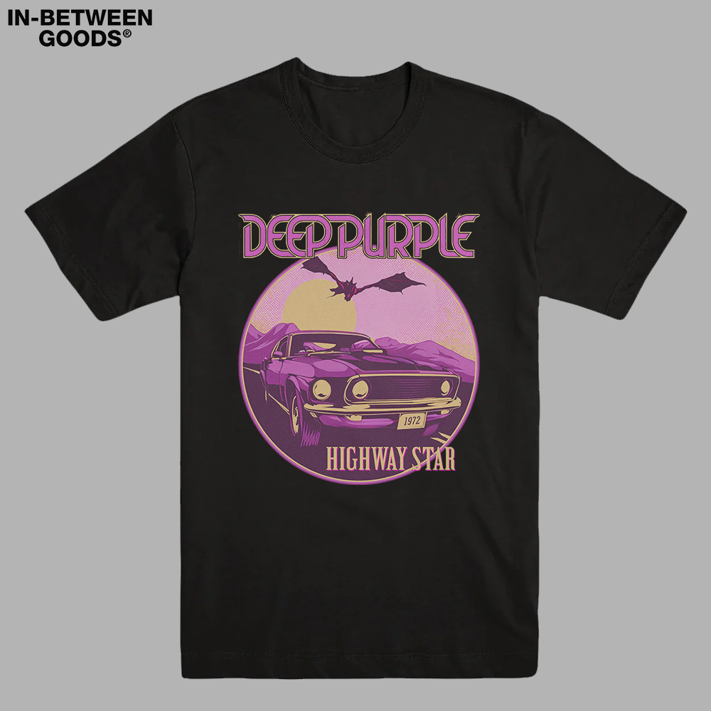 DEEP PURPLE | T-SHIRT BAND | HARD ROCK | MERCHANDISE MERCHANDISE T