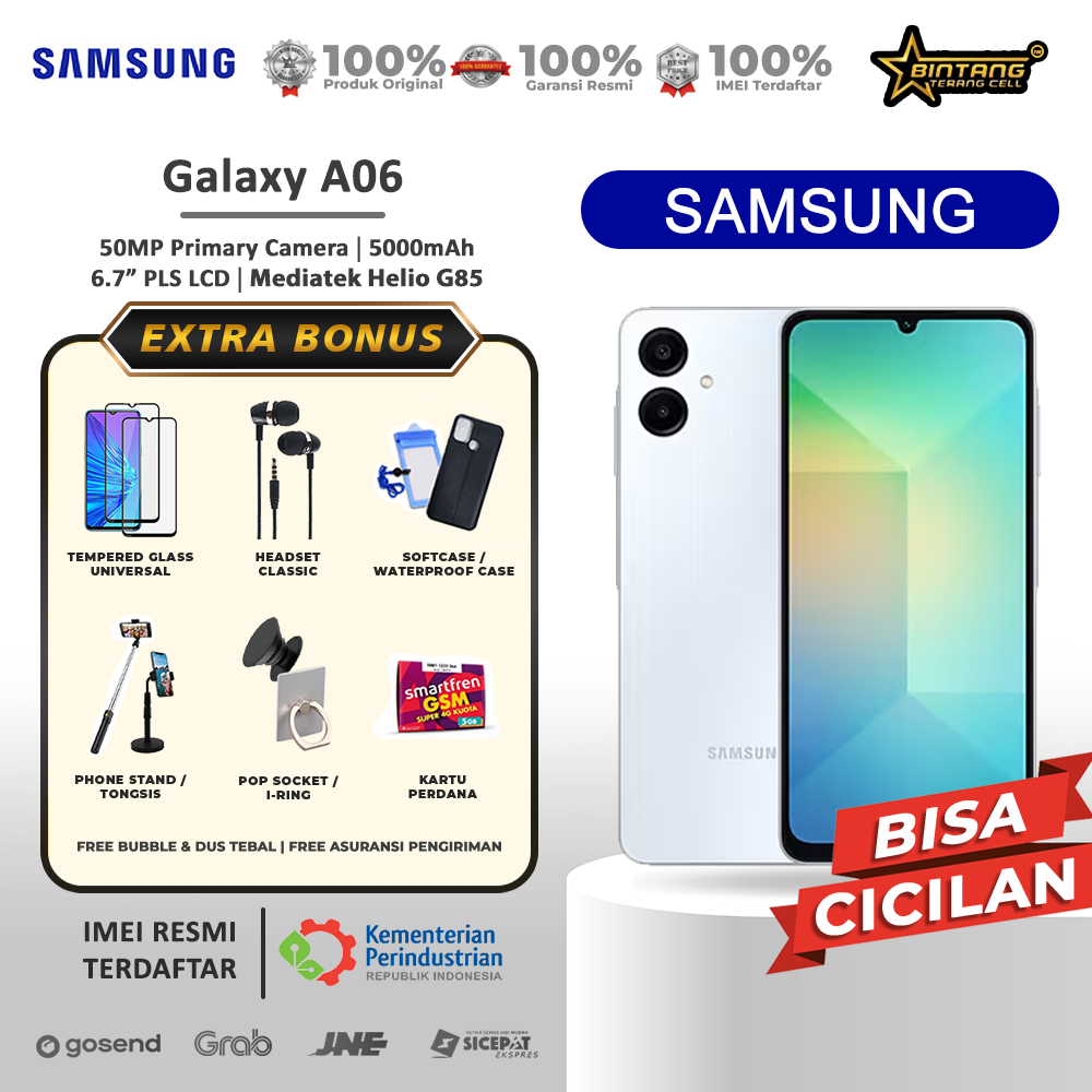 samsung galaxy a06 4G galaxy A06 5G ram 6/128 galaxy a05 4/128 galaxy A06 a06 4G galaxy A05 a05 garansi resmi