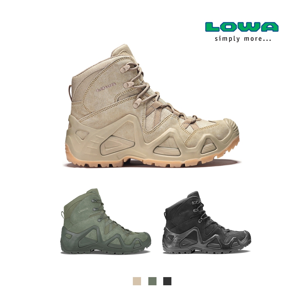 Lowa men s Shoes Outdoor Tactical Shoes Waterproof high top Boots Men s Sneakers Shopee Singapore