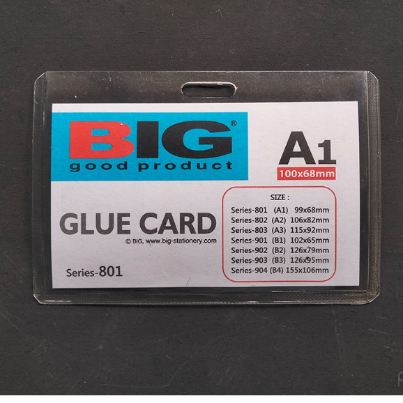 Name Card A1 BIG/ID Card BIG Name Tag Card Holder A1 | Shopee Singapore