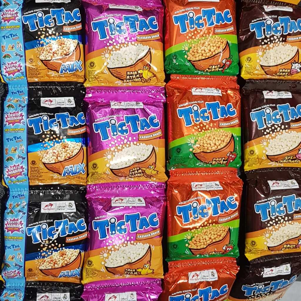 Tic Tac Pilus Renceng Isi 10 Bks Rasa Asin Gurih