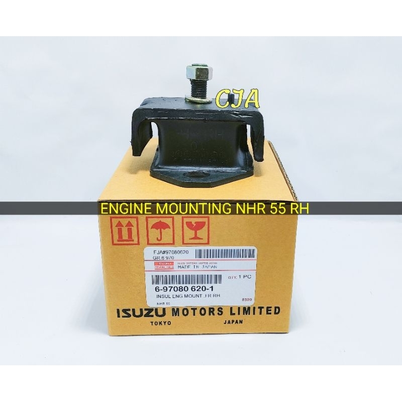 MESIN Engine MOUNTING/Front ENGINE Mount Bearing RH/Right ISUZU NHR 55
