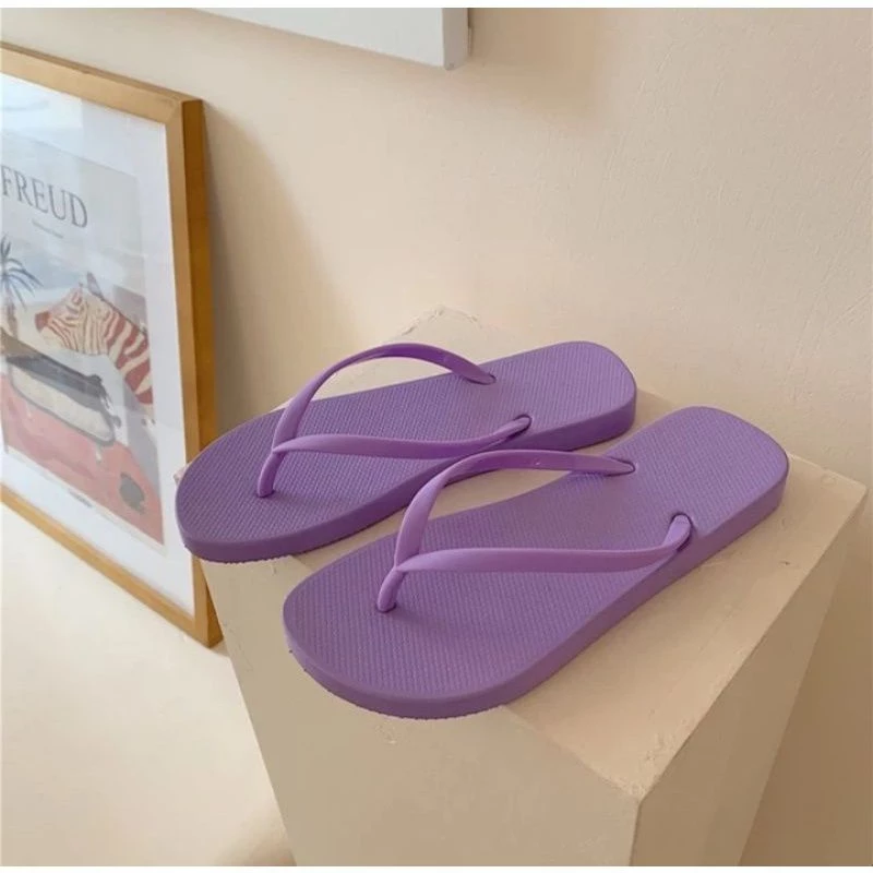 Sandal jepit Wanita Dewasa Polos New - Gambar 2