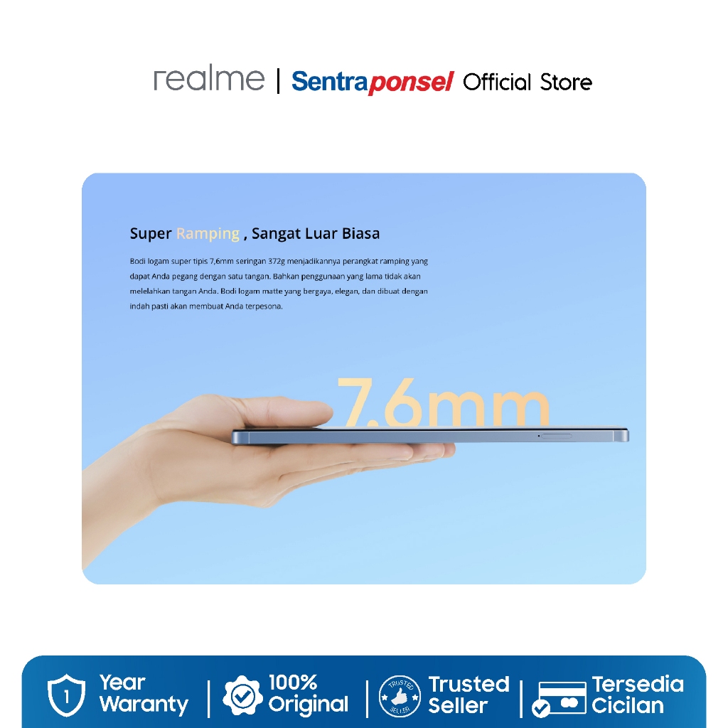 Realme Pad Mini - Garansi Resmi - Gambar 4