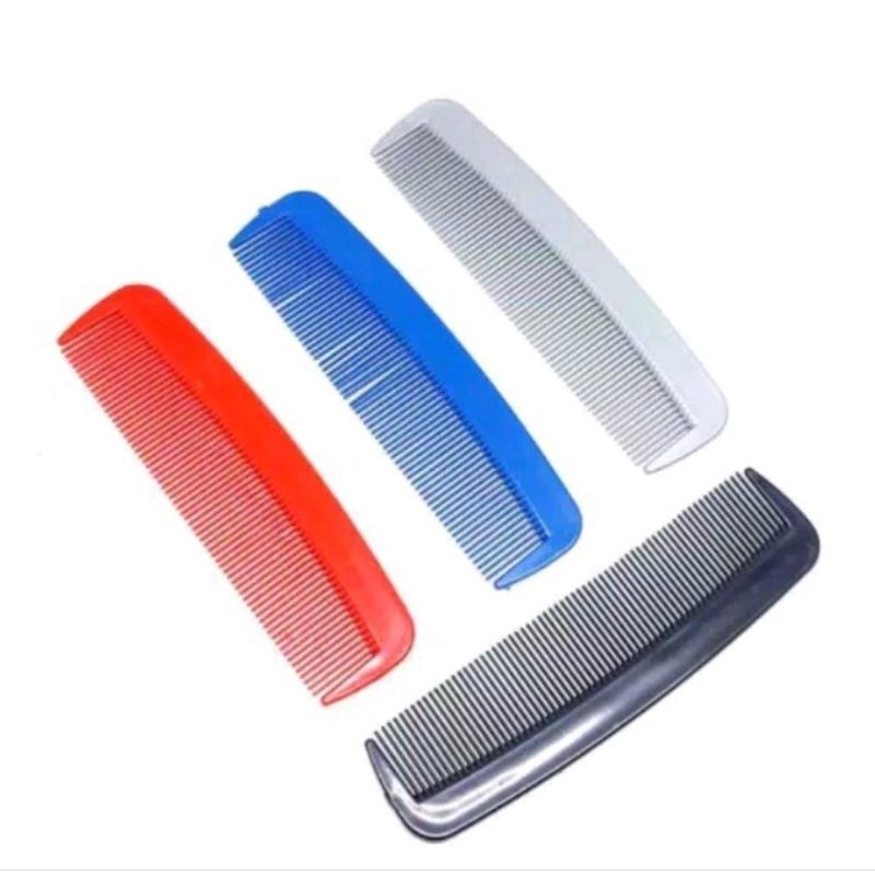 1PCS Sisir Rambut Saku Mini Pria Wanita Dewasa Sisir Sasak Hair Pomade Kecil Cowok Cewek Warna Hitam A169 - Gambar 3