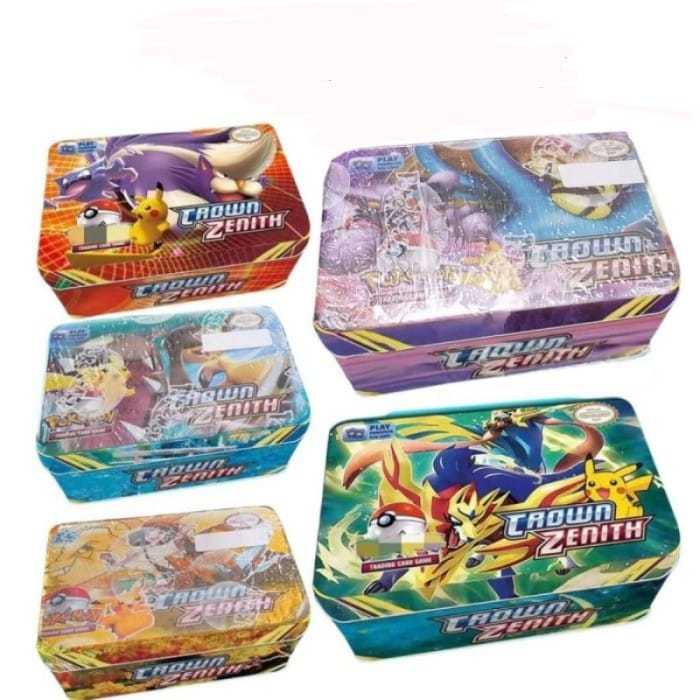 Pokemon Cards Pokemon Cards Collection Packaging Tin BOX + 41PCS ...