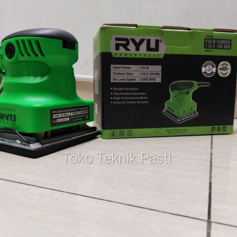 MESIN Ryu Palm Sanders sander RPS 110 RPS110 Sanding Machine | Shopee ...