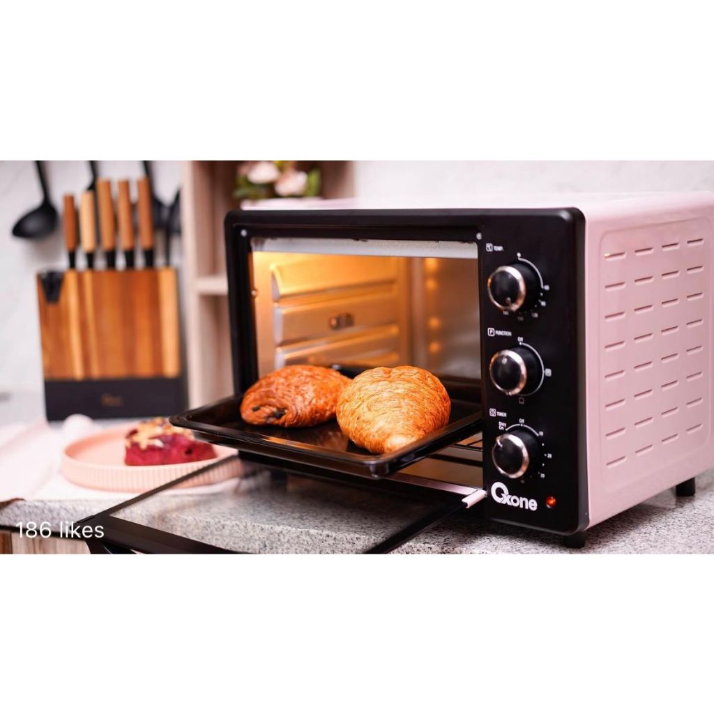 Oxone OX7725 PINK Oven Listrik Pemanggang 25 L Multifungsi - Gambar 3