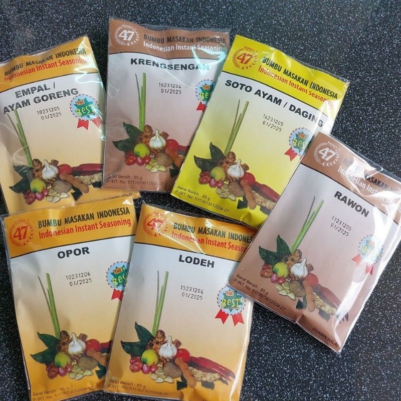 Seasoning 47 Malang / instant seasoning for Indonesian cooking halal ...