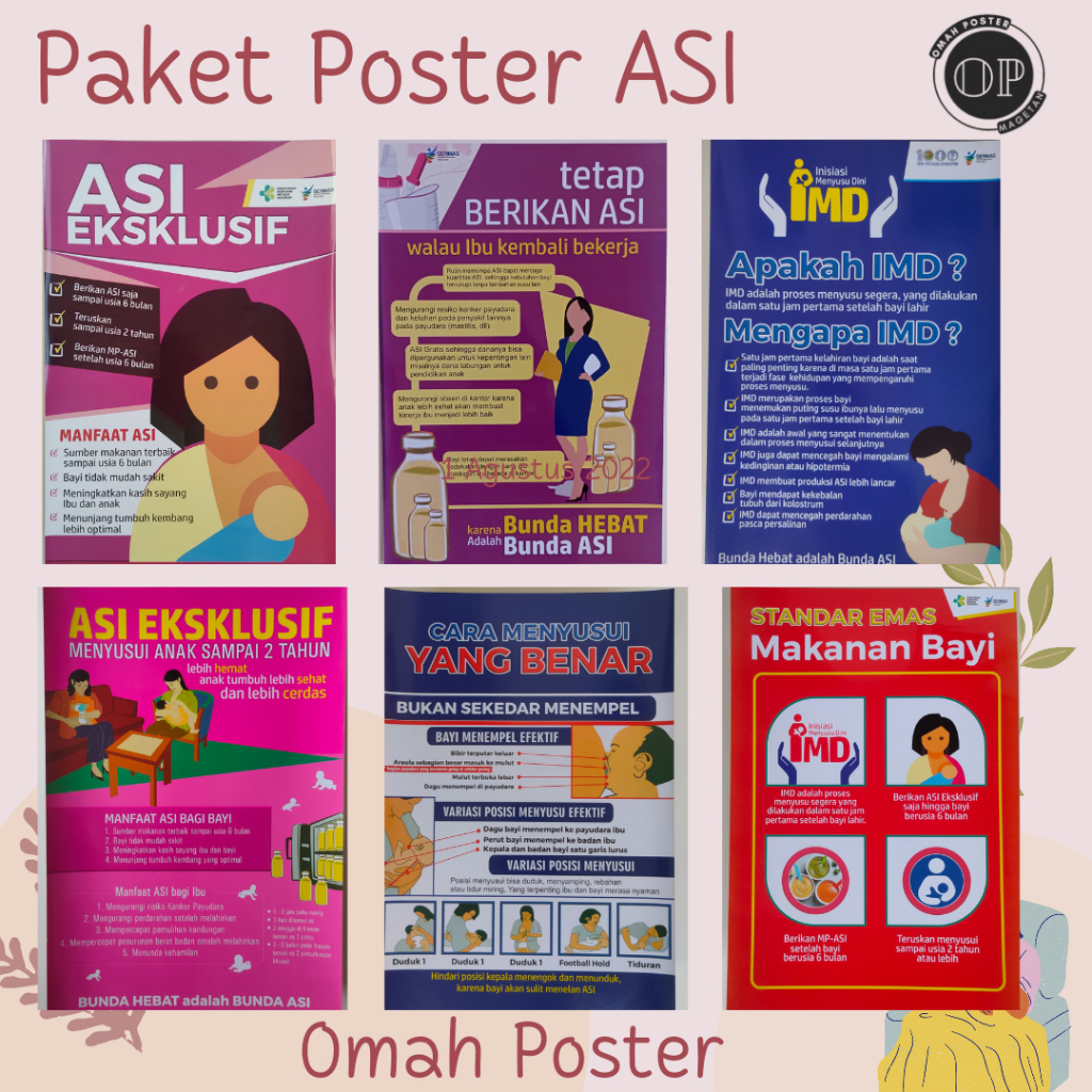 Breast Milk Poster Package - Breastfeeding Mother Poster - Mother and