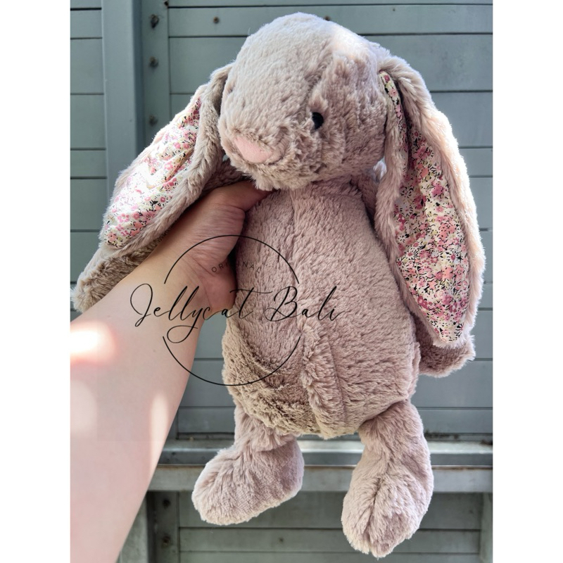 Jellycat Blossom Bea Beige Bashful Bunny size Large Original New