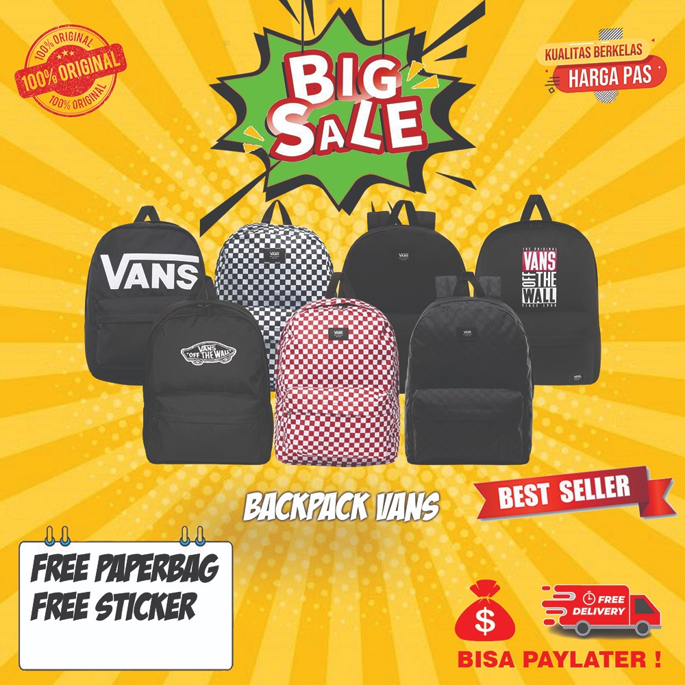 Big hotsell vans backpack