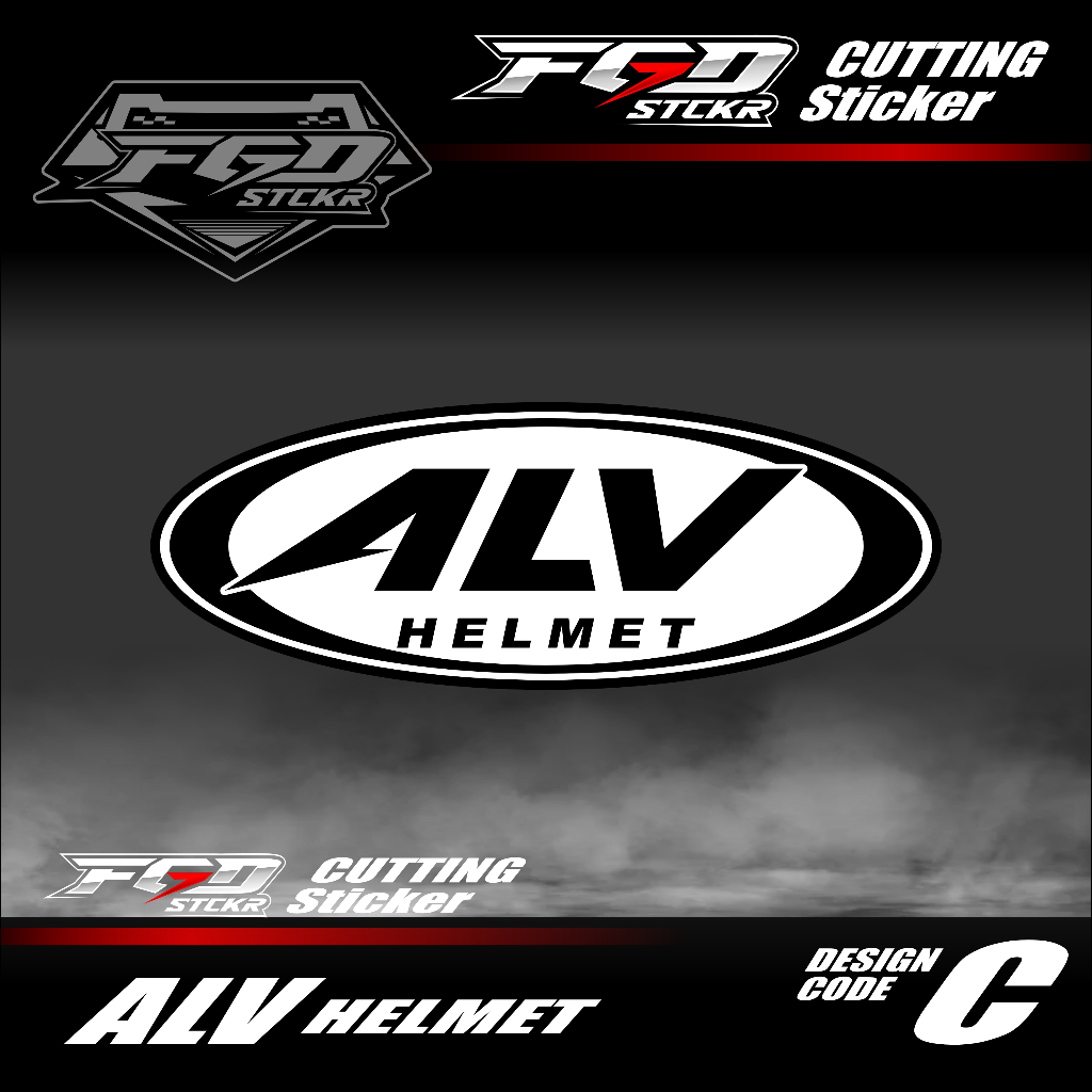 Alv Helmet Logo Sticker/ALV Sticker/Helmet Sticker/ALV Logo Sticker ...