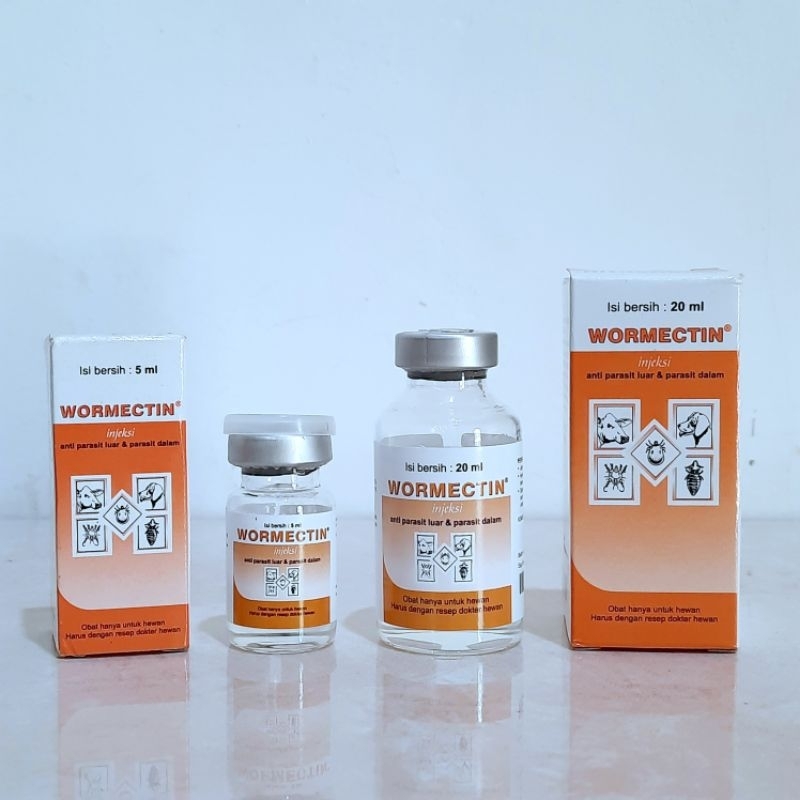 Wormectin 5ml 20ml Medicine for scabies, fleas, fungus, worms ...