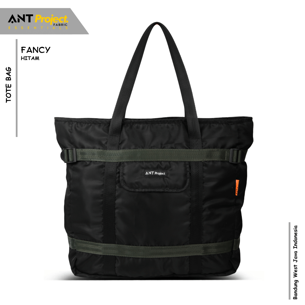 ANT PROJECT - FANCY Black Tote Bag - Tote Bag | Shopee Singapore