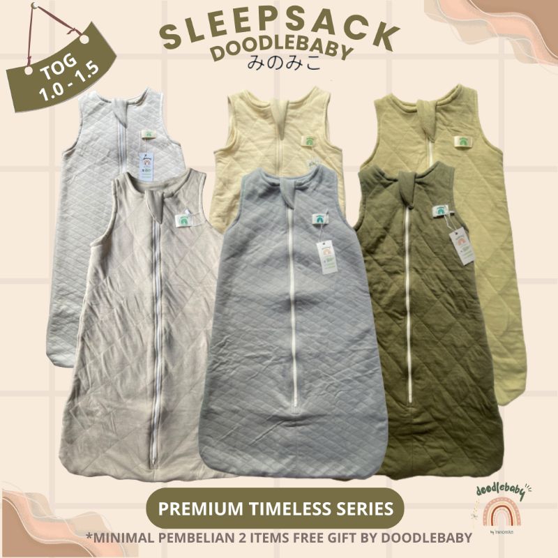 [Sleep Sack Doodlebaby] Timeless Series 2 layer Baby Sleeping Bag