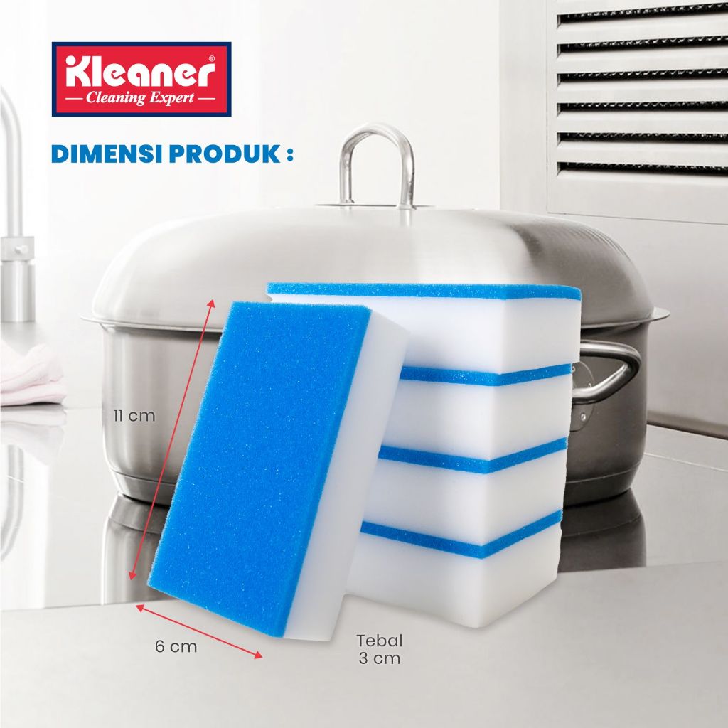 Kleaner Magic Sponge Penghapus Noda Membandel Spons Ajaib 5 Pcs untuk Helm, Tembok, Spidol Permanen - Gambar 4