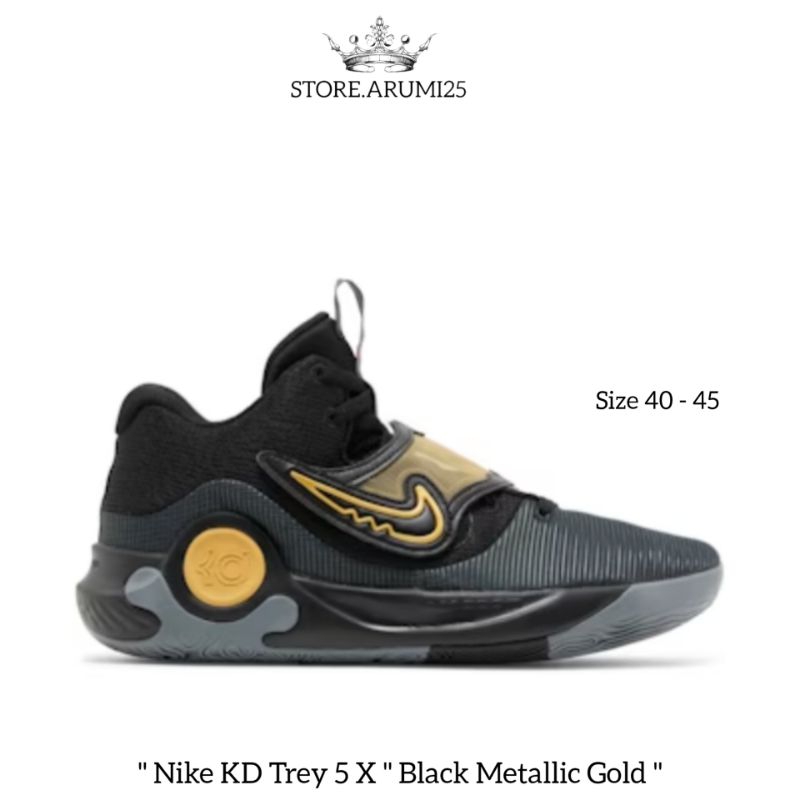 Gold on sale kd shoes