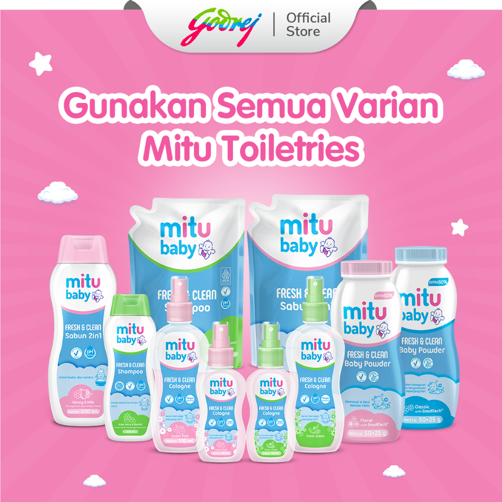 Mitu Baby Cologne Sweet Pink Spray 100ml - Parfum Bayi - Gambar 4
