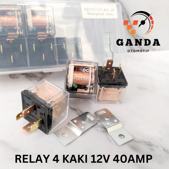 Relay DCS LEG 4 - 4 PIN 12V 40A DCS ORIGINAL | Shopee Singapore