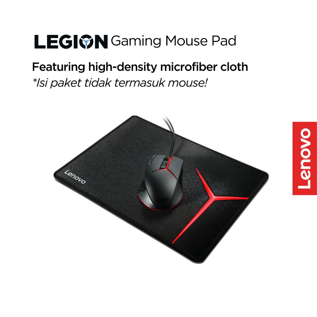 Lenovo Legion Gaming Medium Cloth Mouse Pad / Mat GXY0K07130 (Size 350 x 250 x 3 mm) - Gambar 2