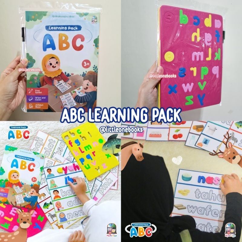 ABC Learning Pack Letter learning and learning/s alphabet learning/s ...