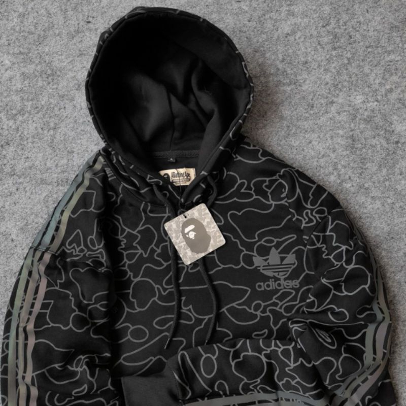 adidas - adidas × BAPE TECH HOODIE XS (日本サイズS) Adidas Bathing Ape Hoodie Bape Size XS Japan | eBay