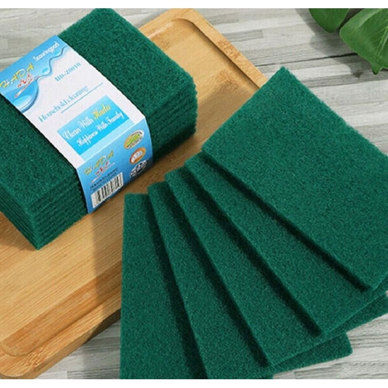 HIJAU Green Sponge 10pc/ | Shopee Singapore
