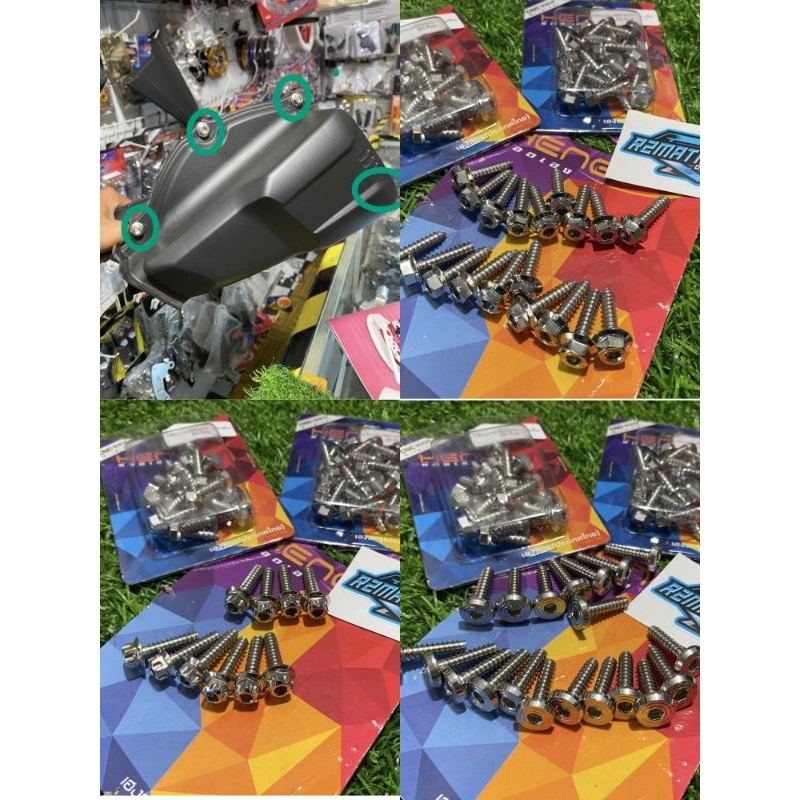 Probolt filterbox filter bolts 2 ORIGINAL HENG keys pnp all HONDA ...
